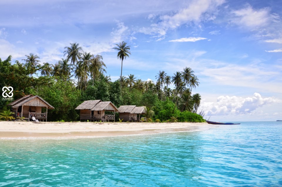 view from the beach